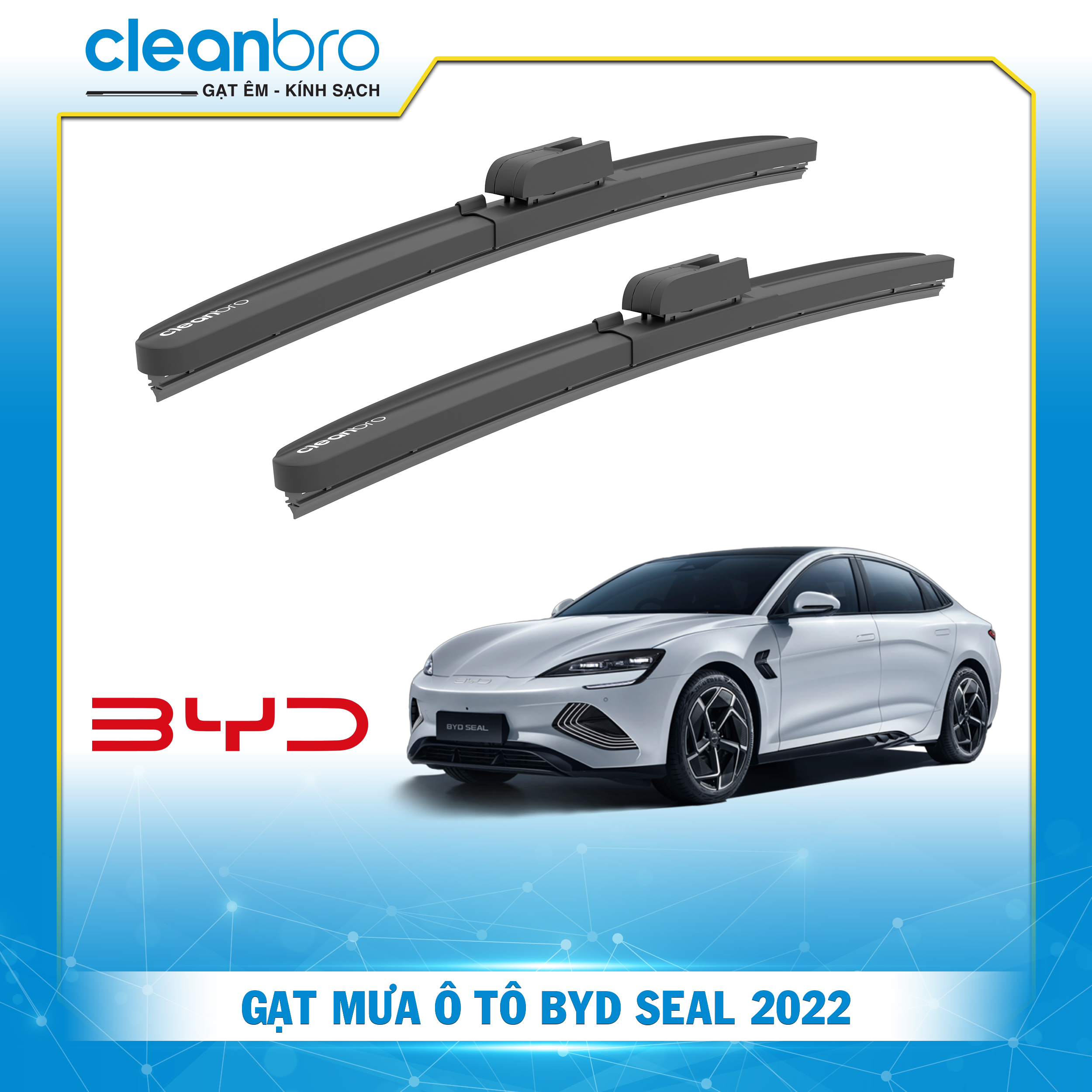 Gạt mưa ô tô hiệu ứng lá sen BYD SEAL [2022]